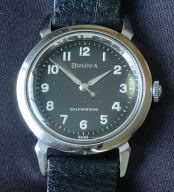 Bulova selfwinding black dial 1962 vintage